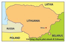 Gửi hàng chuyển phát nhanh đi Lithuania